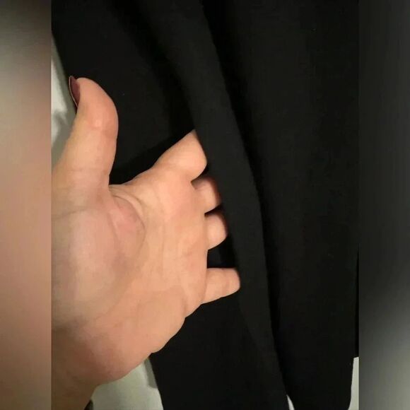 Zenana Lattice Neck Tunic Top | Plus Size 2X | Black | Flowy & Comfy - Picture 3 of 8